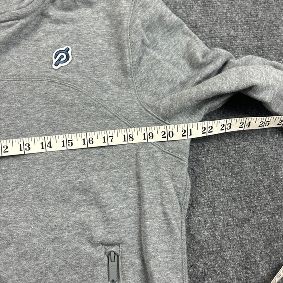 FOURLAPS X PELOTON Men’s Rush Hoodie Grey Zip Up Sweatshirt size: Medium - Picture 9 of 11